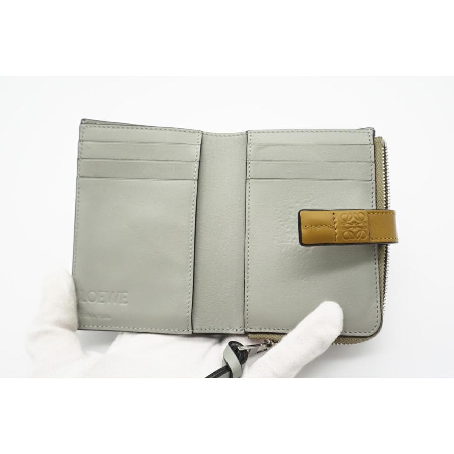 ☆安心の3大保証☆ ABランク ≪LOEWEロエベ/二つ折り財布≫ C660P30X01 