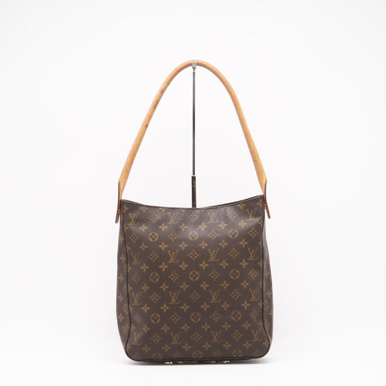 ★3日以内返品可★ LOUIS VUITTON ルイ ヴィトン M51145 モノグラム ルーピングGM ブラウン ハンドバッグ LOUIS VUITTON（ルイ・ヴィトン） ☆3日以内返品可☆ ルイ ヴィトン