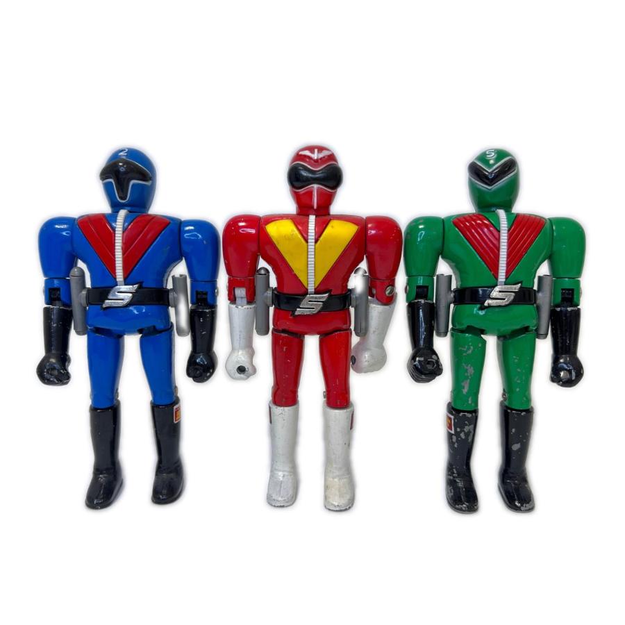 秘密戦隊ゴレンジャー アカレンジャー アオレンジャー ミドレンジャー