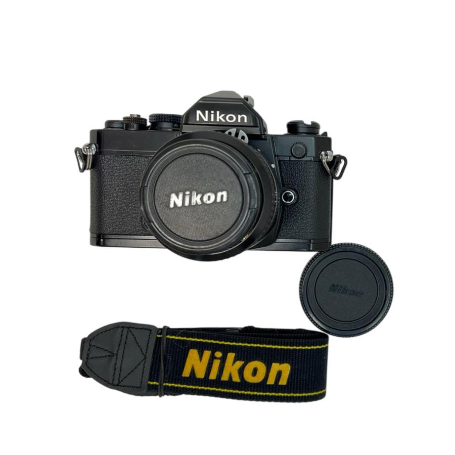 FM Black /Ai Nikkor 50mm F1.4☆3日以内返品可☆ 美品 Nikon MF