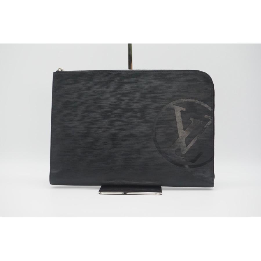 国内発送】 M63519 LOUIS ブルー Bランク VUITTON 通販 エピ L字