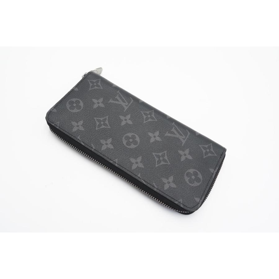 ☆安心の3大保証☆ ABランク ≪LOUIS VUITTON ルイ ヴィトン/ジッピーウォレット≫ M62295  モノグラム エクリプス ヴェルティカル ブラック グレー｜biclock｜03