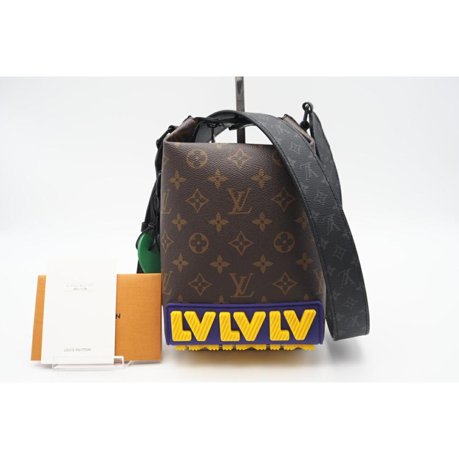 ☆安心の3大保証☆ ABランク ≪LOUIS VUITTON ルイ ヴィトン/ショルダーバッグ≫ M57966 LVラバー クルーザー メッセンジャーバッグ マルチカラー LOUIS VUITTON（ルイ・ヴィトン） ☆安心の3大保証☆ ABランク ≪LOUIS