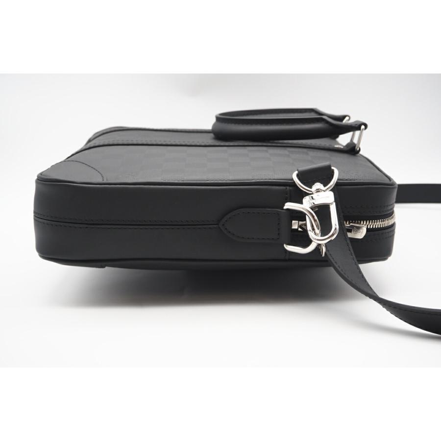 ☆安心の3大保証☆ Aランク ≪LOUIS VUITTON ルイ ヴィトン/ビジネスバッグ≫ N40444 ダミエ アンフィニ ポルトドキュマンヴォワヤージュ ブラック LOUIS VUITTON（ルイ・ヴィトン） ☆安心の3大保証☆ Aランク ≪LOUIS