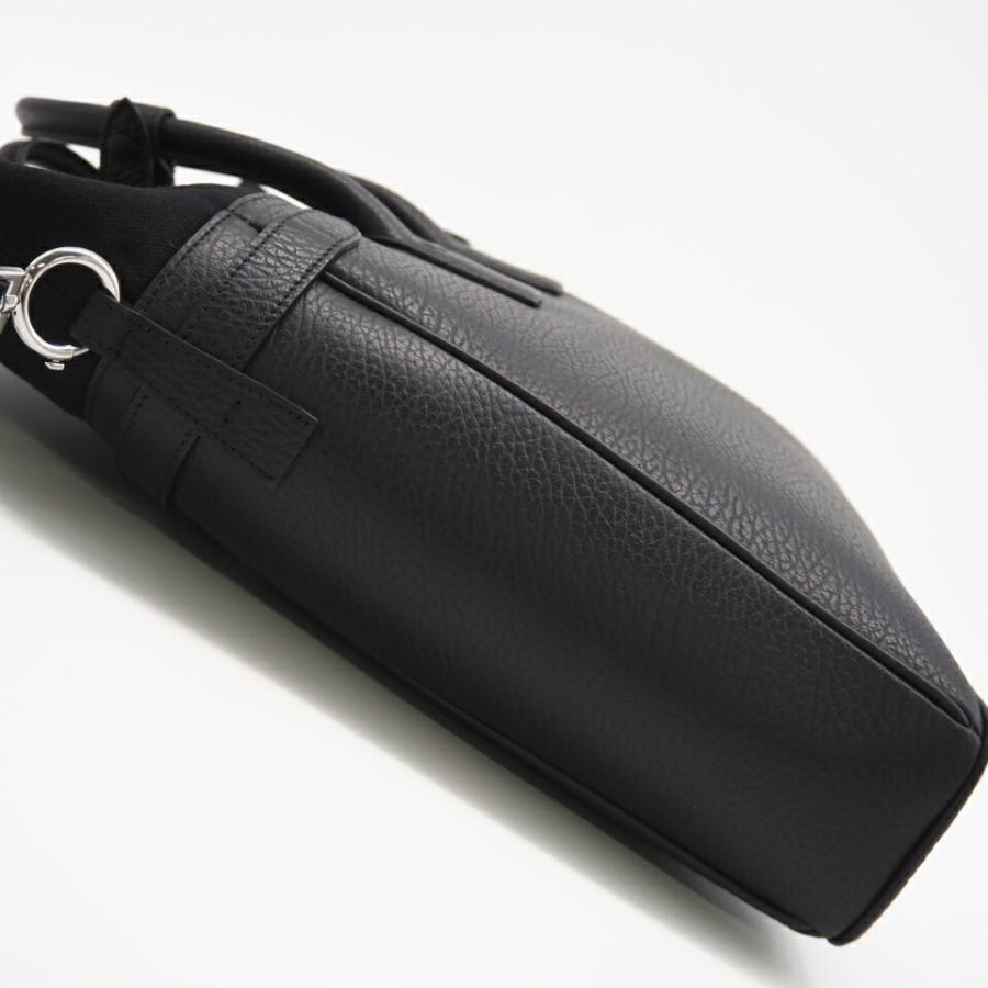 【美品】メゾンマルジェラ 5AC DAILY 2way トートバッグ レザー 黒 美品】メゾンマルジェラ 5AC DAILY 2way トートバッグ レザー 黒