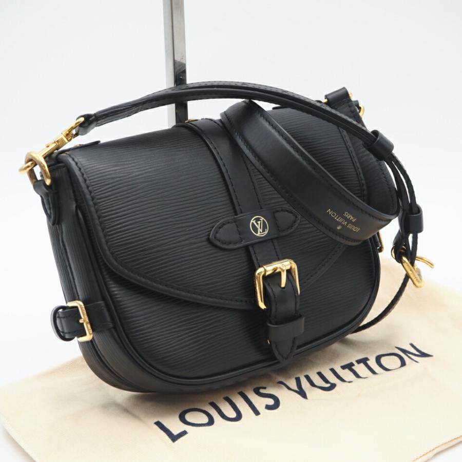 （未使用　展示品）ルイ ヴィトン LOUIS VUITTON ソミュール BB 2Way ショルダー ハンドバッグ 斜め掛け エピレザー ノワール ブラック ゴールド金具 M23469 LOUIS VUITTON（ルイ・ヴィトン） ☆3日以内返品可☆ ルイ ヴィトン