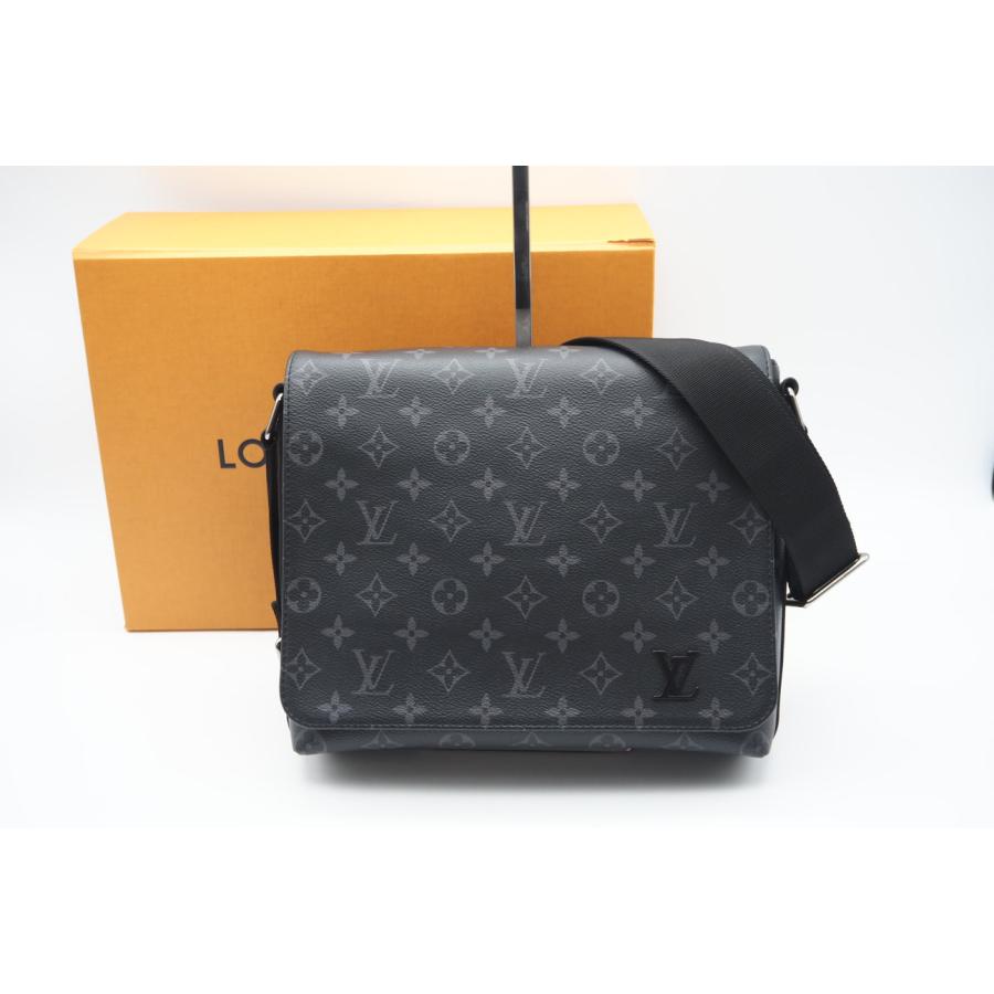 ☆安心の3大保証☆ Aランク ≪LOUIS VUITTON ルイ ヴィトン/ショルダーバッグ≫ M45272 モノグラム エクリプス ディストリクト PM NV2 ブラック グレー LOUIS VUITTON（ルイ・ヴィトン） ☆安心の3大保証☆ Aランク ≪LOUIS