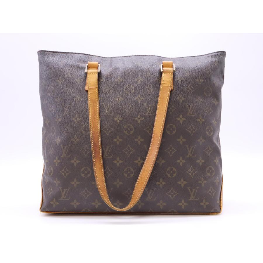 LOUIS VUITTON ハンドバッグ モノグラム カバ メゾ ブラウン 茶
