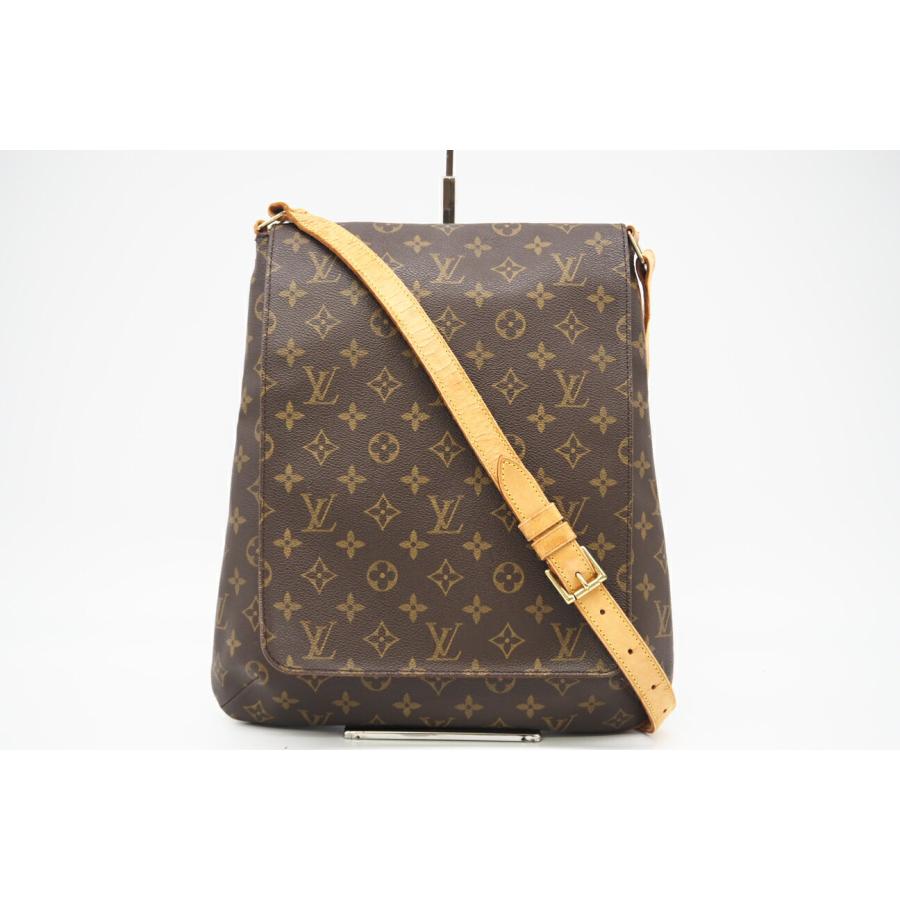 LOUIS VUITTON ショルダーバッグ モノグラム ミュゼット ブラウン