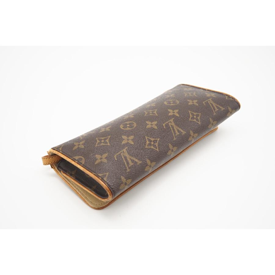 ★３日以内返品可★ LOUIS VUITTON ルイ ヴィトン M51852 モノグラム ポシェット ツインGM ブラウン バッグ LOUIS VUITTON（ルイ・ヴィトン） ☆3日以内返品可☆ ルイ ヴィトン