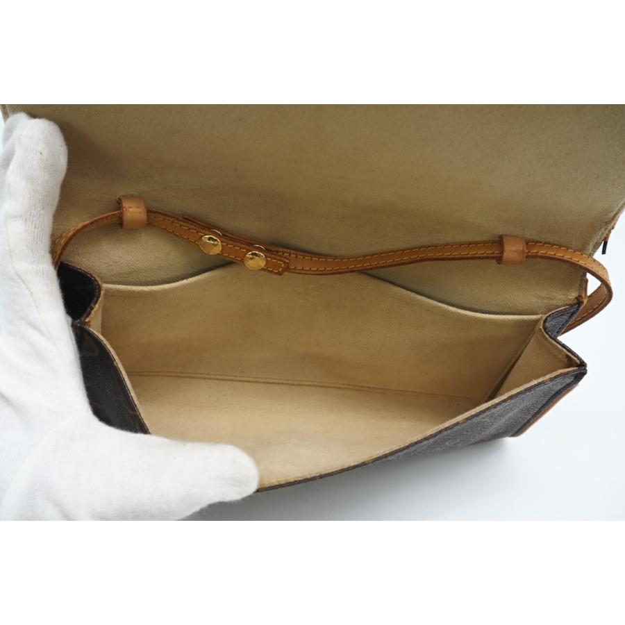 ★３日以内返品可★ LOUIS VUITTON ルイ ヴィトン M51852 モノグラム ポシェット ツインGM ブラウン バッグ LOUIS VUITTON（ルイ・ヴィトン） ☆3日以内返品可☆ ルイ ヴィトン