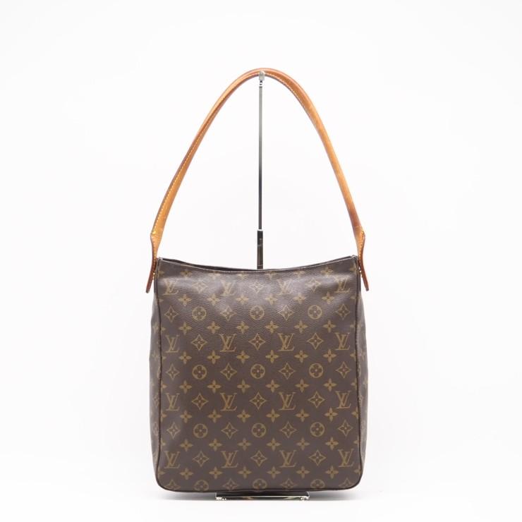 ★３日以内返品可★ LOUIS VUITTON ルイ ヴィトン M51145 モノグラム ルーピングGM ブラウン バッグ LOUIS VUITTON（ルイ・ヴィトン） ☆3日以内返品可☆ ルイ ヴィトン