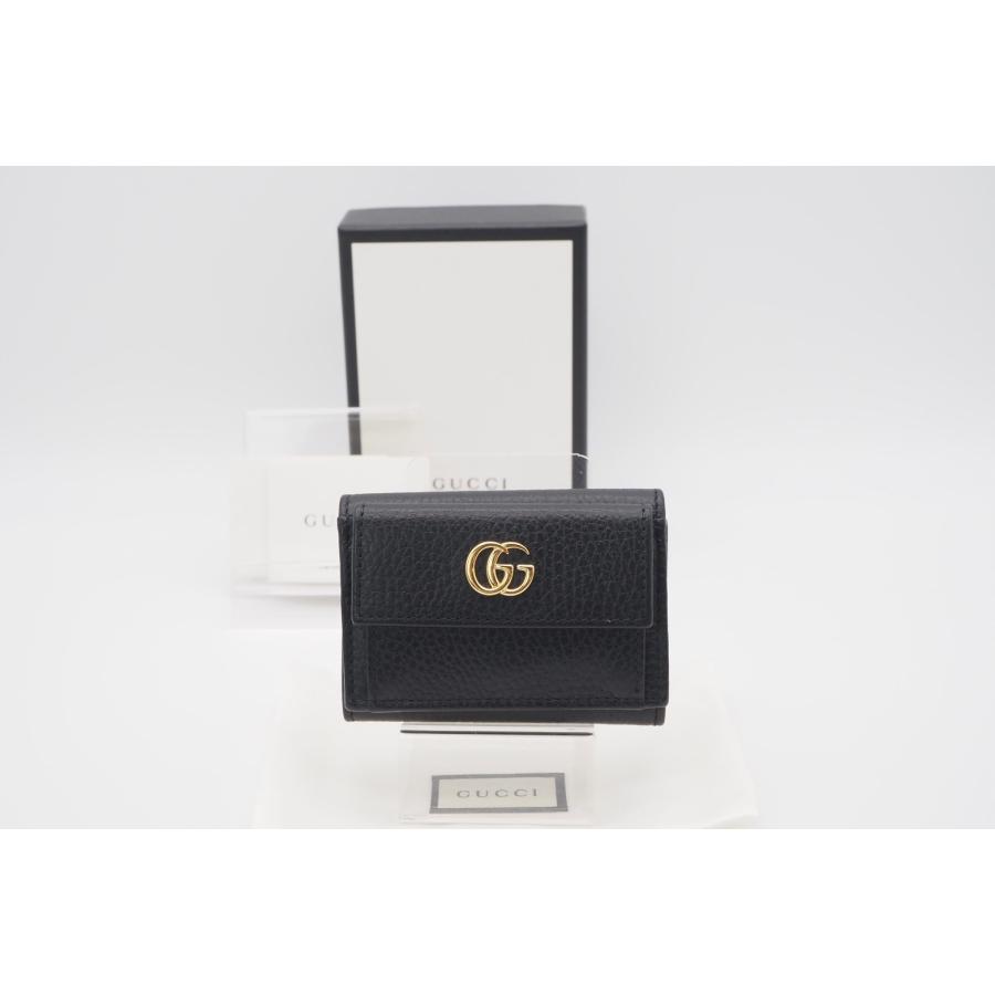 ☆安心の３大保証☆ Aランク ≪GUCCI グッチ/三つ折り財布≫ 523277 GG