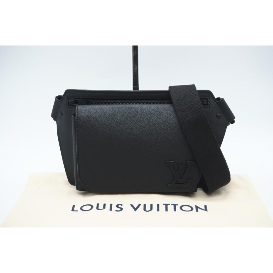 ★３日以内返品可★ LOUIS VUITTON ルイ ヴィトン M57081 LVアエログラム テイクオフ スリング ノワール バッグ LOUIS VUITTON（ルイ・ヴィトン） ☆3日以内返品可☆ ルイ ヴィトン