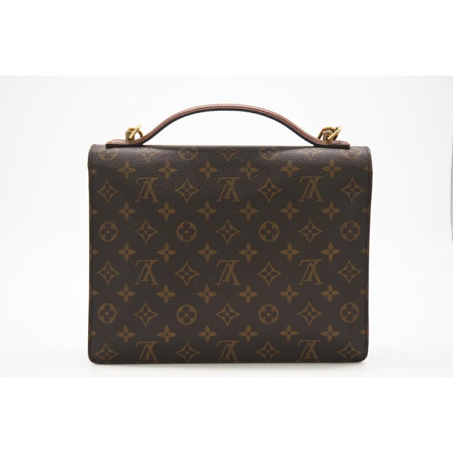 ★3日以内返品可★ LOUIS VUITTON ルイ ヴィトン M51185 モノグラム モンソー28 ブラウン ハンドバッグ LOUIS VUITTON（ルイ・ヴィトン） ☆3日以内返品可☆ ルイ ヴィトン