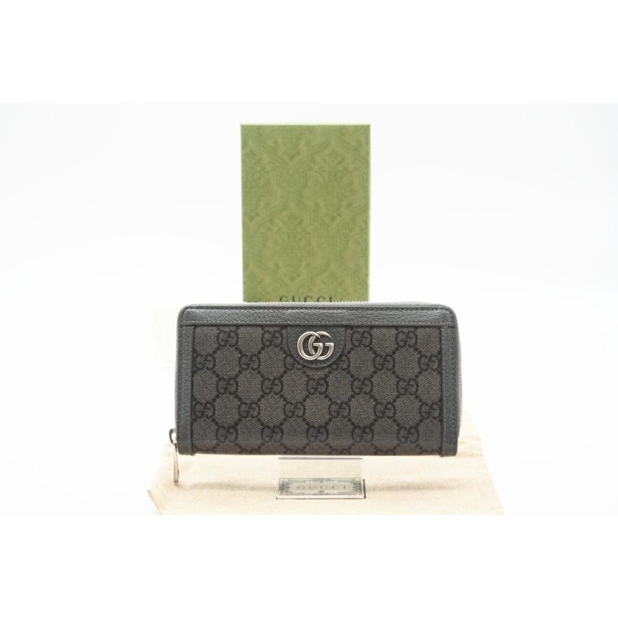 ☆安心の3大保証☆ ABランク ≪GUCCI グッチ/ラウンドファスナー長財布 