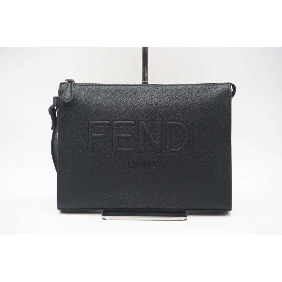 FENDI クラッチバッグ ボキャブラリー ポシェット ブラック