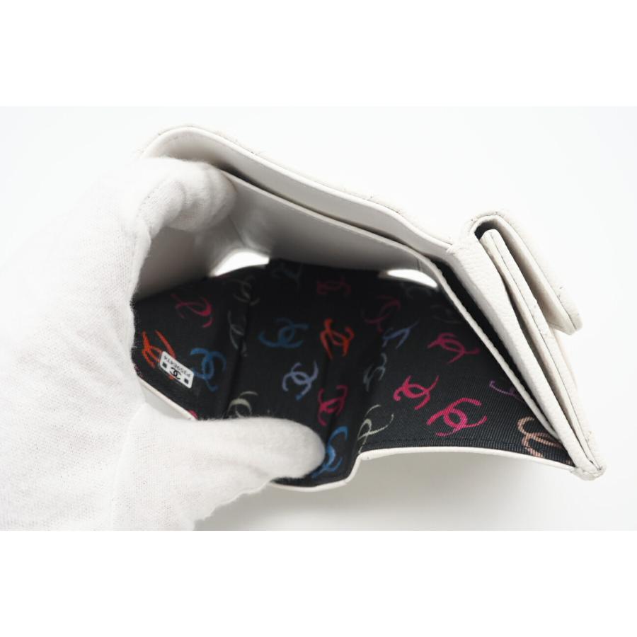 ☆安心の3大保証☆ ABランク ≪CHANEL シャネル/三つ折り財布≫ AP0230