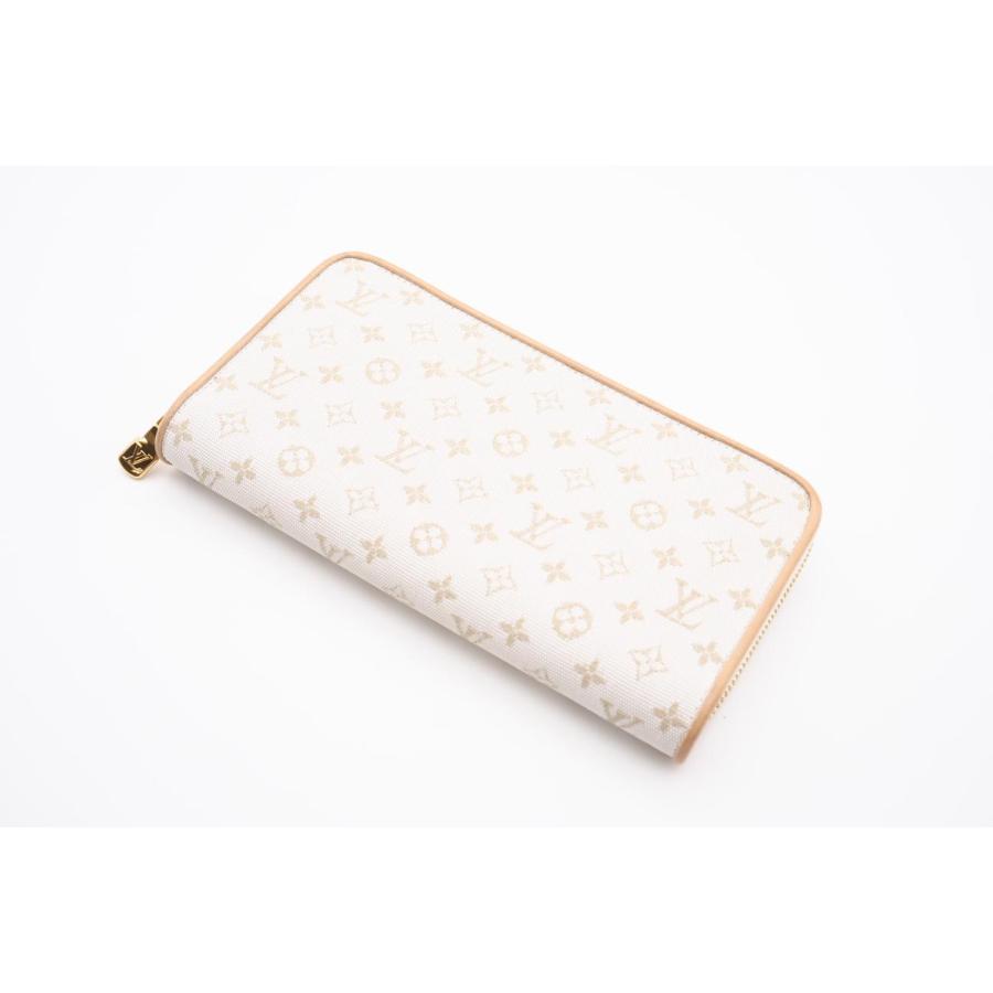 ★3日以内返品可★ LOUIS VUITTON ルイ ヴィトン M12369 モノグラムミニ ジッピーウォレット マスティック ホワイト ベージュ 財布 LOUIS VUITTON（ルイ・ヴィトン） ☆3日以内返品可☆ ルイ ヴィトン