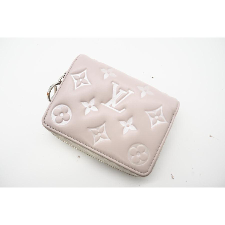 ★3日以内返品可★ LOUIS VUITTON ルイ ヴィトン M14154 モノグラム アンプラント ポルトフォイユ ルー ブルーム グレー シルバー 財布 LOUIS VUITTON（ルイ・ヴィトン） ☆3日以内返品可☆ ルイ ヴィトン