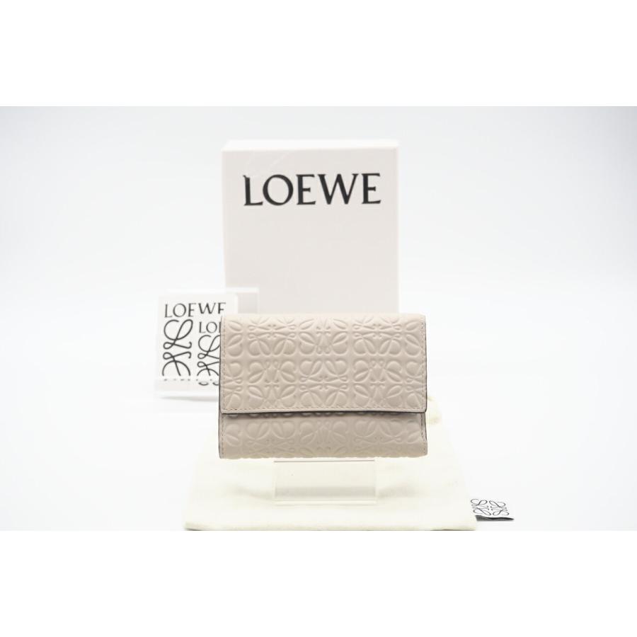 LOEWE スモールヴァーティカルウォレット リピートアナグラム