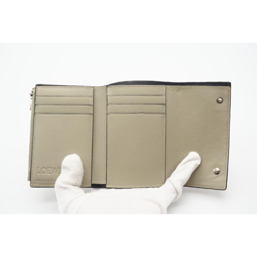 ☆安心の3大保証☆ Bランク ≪LOEWE ロエベ/三つ折り財布≫ C499S97X04 