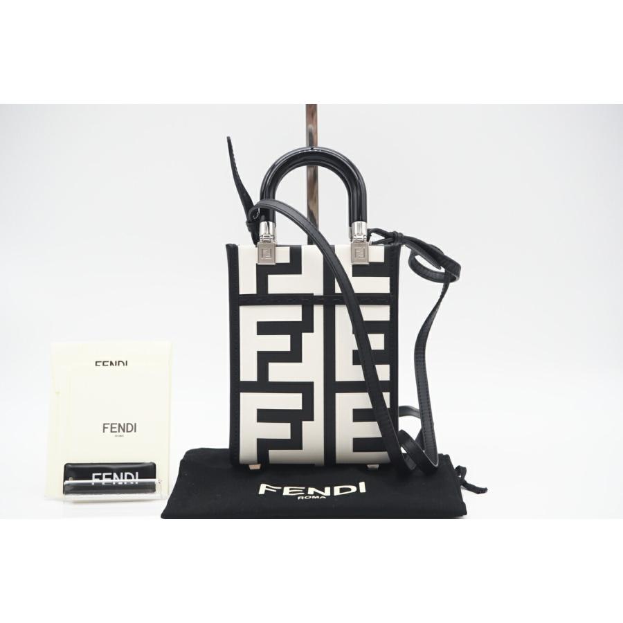 ☆安心の3大保証☆ ABランク ≪FENDI フェンディ/2WAYバッグ≫ 8BS051 サンシャイン フェンディ×マークジェイコブス ショッパースモール 送料無料 ☆安心の3大保証☆ ABランク ≪FENDI フェンディ/2WAYバッグ≫ 8BS051