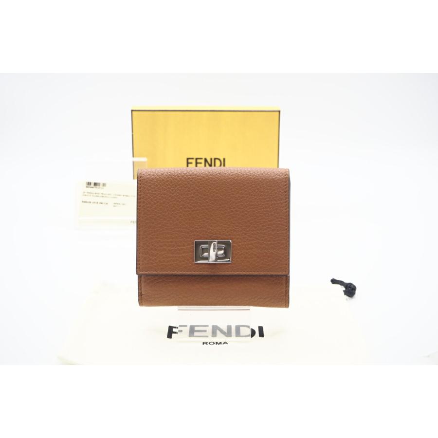 ☆安心の3大保証☆ ABランク ≪FENDI フェンディ/三つ折り財布  