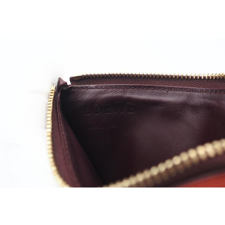 ☆安心の3大保証☆ Bランク ≪LOEWE ロエベ/ケース≫ C510Z40X16 クラシックカーフ パズル カードホルダー オレンジ ボルドー ベージュ ☆安心の3大保証☆ Bランク ≪LOEWE ロエベ/コインケース≫ C510Z40X16