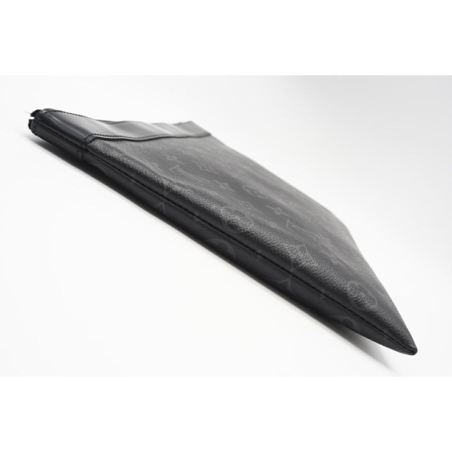 ☆安心の3大保証☆ Bランク ≪LOUIS VUITTON ルイ ヴィトン/クラッチバッグ≫ M62291 モノグラム エクリプス ポシェット ディスカバリー ブラック グレー LOUIS VUITTON（ルイ・ヴィトン） ☆安心の3大保証☆ Bランク ≪LOUIS