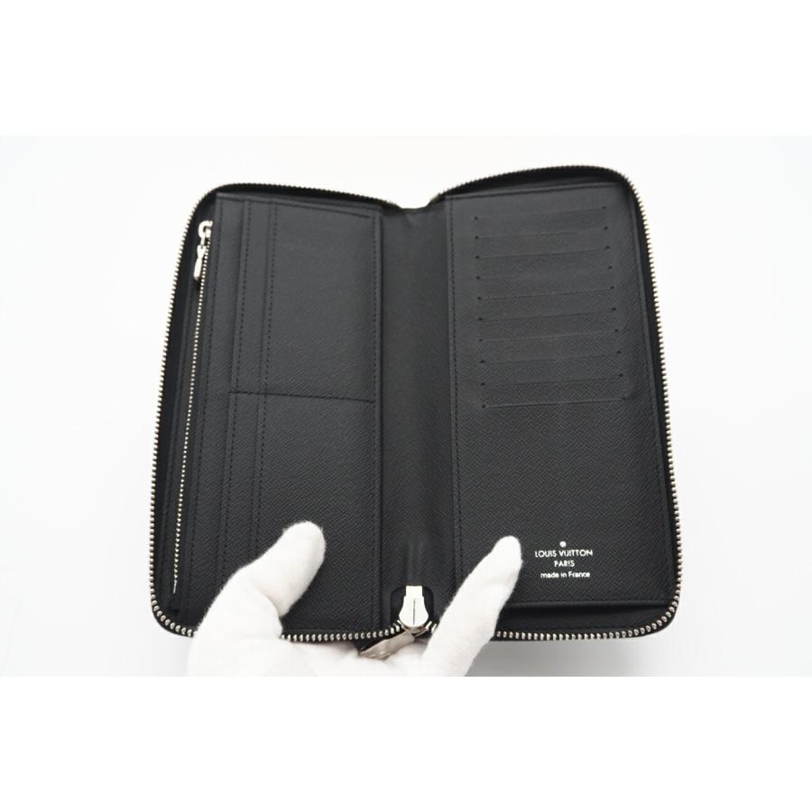 ☆安心の3大保証☆ ABランク ≪LOUIS VUITTON ルイ ヴィトン/ジッピーウォレット≫ M30503 タイガ ヴェルティカル ノワール ブラック 美品 送料無料 LOUIS VUITTON（ルイ・ヴィトン） ☆安心の3大保証☆ ABランク ≪LOUIS