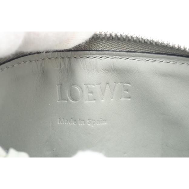 ☆安心の3大保証☆ Bランク ≪LOEWE ロエベ/L字ファスナーケース≫ C510R50X04 クラシックカーフ パズル カードホルダー グリーン グレー ☆安心の3大保証☆ Bランク ≪LOEWE ロエベ/L字ファスナーコインケース