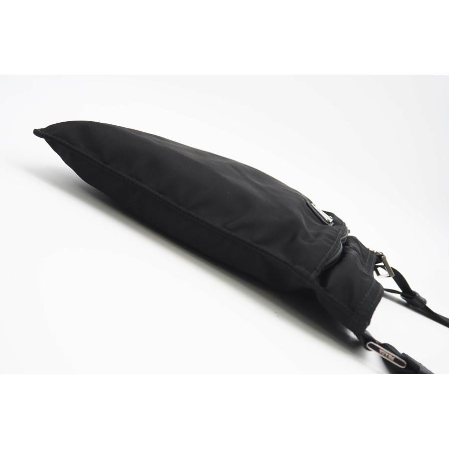 ☆安心の3大保証☆ ABランク ≪PRADA プラダ/ショルダーバッグ≫ BT0420 トライアングルロゴ VELA SPORT テスート ブラック 黒 送料無料 ☆安心の3大保証☆ ABランク ≪PRADA プラダ/ショルダーバッグ