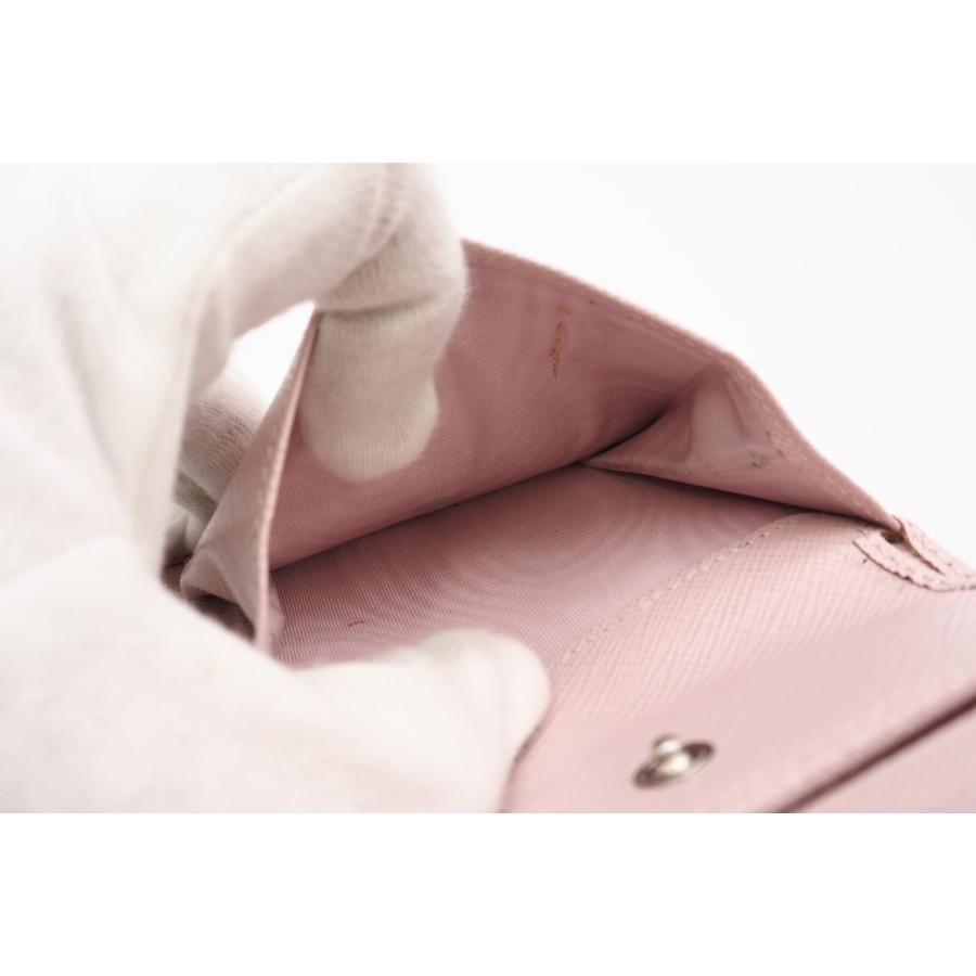 ☆安心の3大保証☆ ABランク ≪PRADA プラダ/三つ折り財布≫ 1MV204