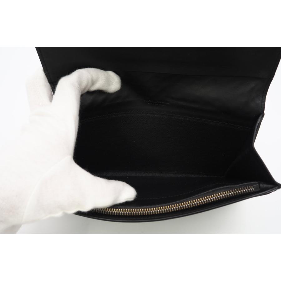 ☆安心の3大保証☆ Bランク ≪BOTTEGA VENETA ボッテガ ヴェネタ/二つ折り長財布≫ 156819 イントレチャート レザー ブラック 黒 送料無料 ☆安心の3大保証☆ Bランク ≪BOTTEGA VENETA ボッテガ ヴェネタ/二