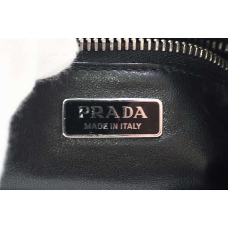 ★3日以内返品可★ PRADA プラダ 1BA381 パデッドナッパ レザー ムーン 2WAYバッグ  ブラック バッグ PRADA（プラダ） ☆3日以内返品可☆ 1BA381 パデッドナッパ レザー