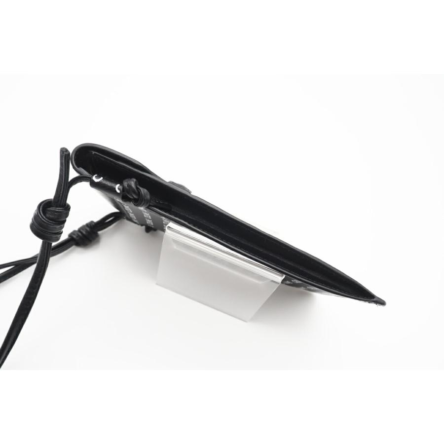 ☆安心の3大保証☆ Aランク ≪CELINE セリーヌ/ショルダーポーチ≫ 10G332 セリーヌロゴ レザーフラップ付き モバイルポーチ ブラック ホワイト CELINE（セリーヌ） ☆安心の3大保証☆ Aランク ≪CELINE セリーヌ