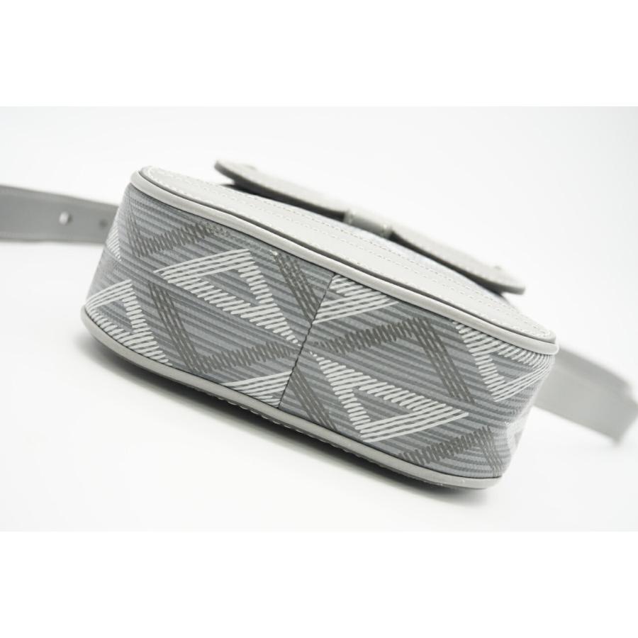 ☆安心の3大保証☆ Aランク ≪Dior ディオール/ショルダーバッグ≫ 2ESCA415CD CDダイヤモンド レザー ヒット ザ ロード グレー 極美品 送料無料 ☆安心の3大保証☆ Aランク ≪Dior ディオール/ショルダーバッグ