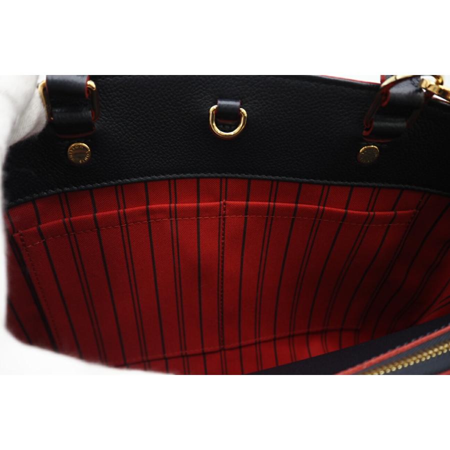 ☆安心の3大保証☆ Aランク ≪LOUIS VUITTON ルイ ヴィトン/2WAYバッグ≫ M42746 モノグラム アンプラント モンテーニュMM マリーヌルージュ 送料無料 LOUIS VUITTON（ルイ・ヴィトン） ☆安心の3大保証☆ Aランク ≪LOUIS