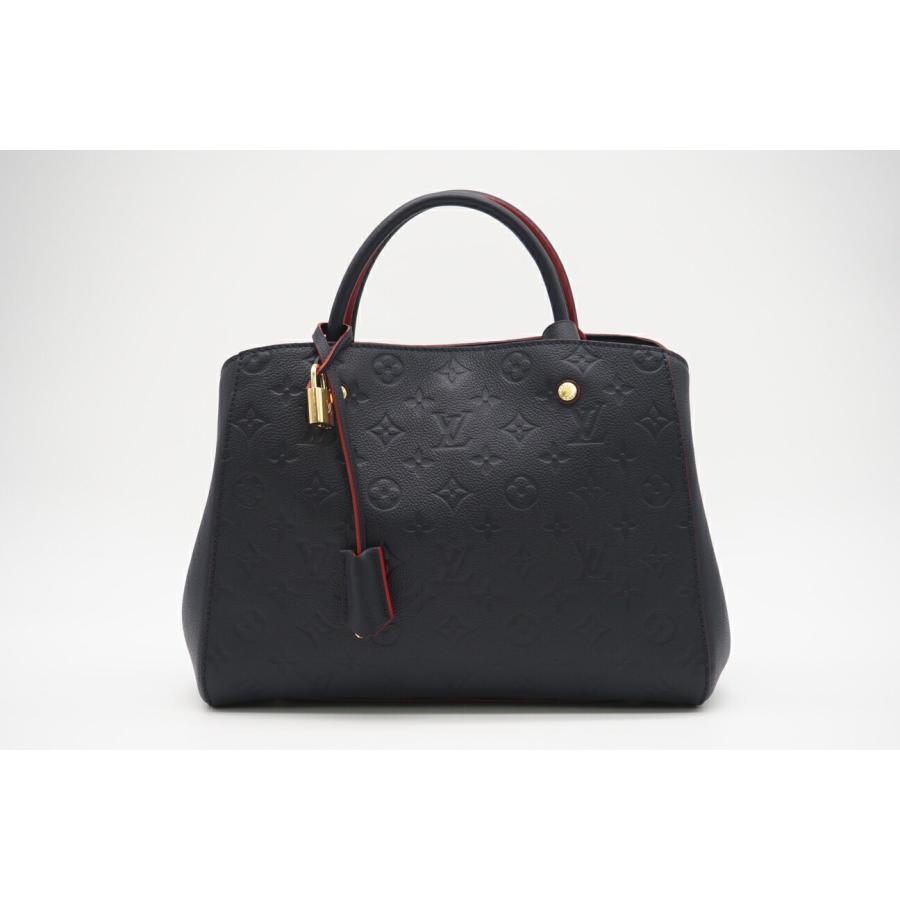 ☆安心の3大保証☆ Aランク ≪LOUIS VUITTON ルイ ヴィトン/2WAYバッグ≫ M42746 モノグラム アンプラント モンテーニュMM マリーヌルージュ 送料無料 LOUIS VUITTON（ルイ・ヴィトン） ☆安心の3大保証☆ Aランク ≪LOUIS