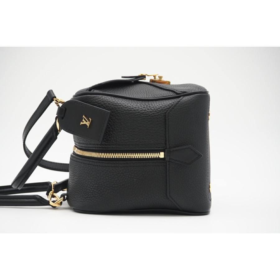 ☆安心の3大保証☆  Aランク ≪LOUIS VUITTON ルイ ヴィトン/2WAYバッグ≫ M55334 トリヨンレザー スクエア ハンドバッグ ノワール ブラック 送料無料 ☆安心の3大保証☆ Aランク ≪LOUIS VUITTON ルイ ヴィトン/2WAYバッグ