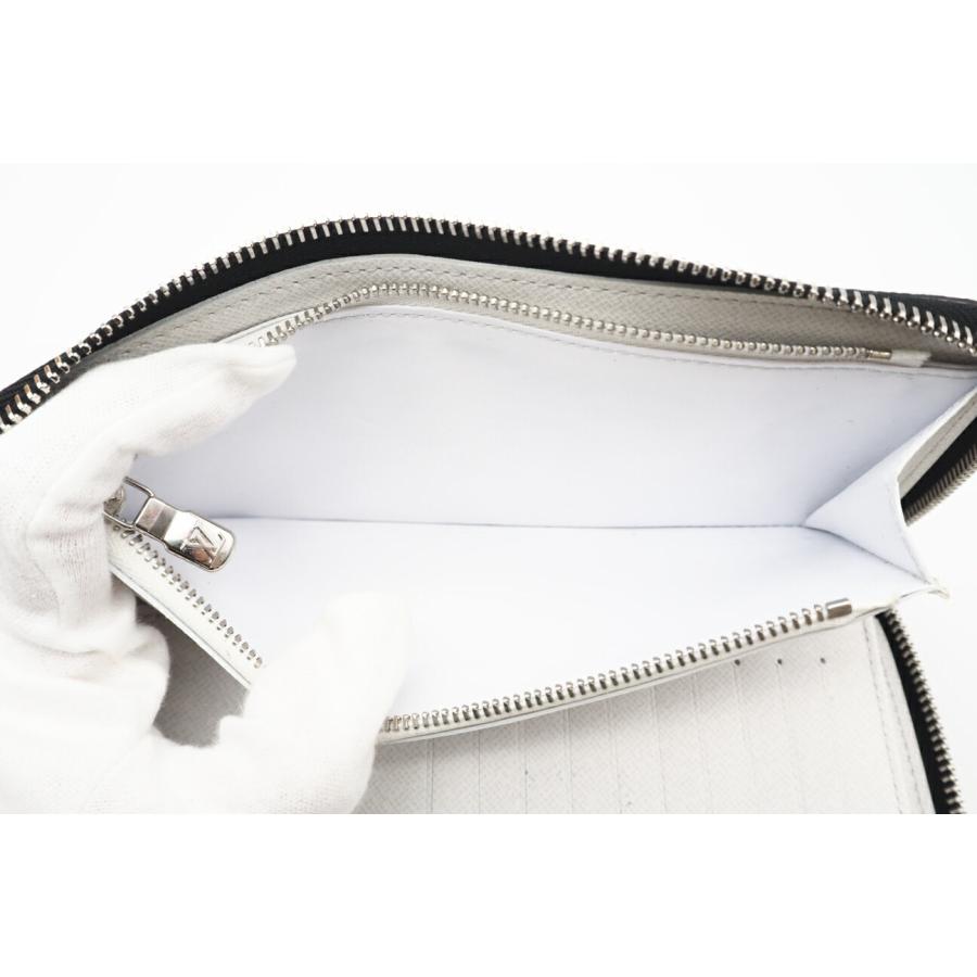 ☆安心の3大保証☆ ABランク ≪LOUIS VUITTON ルイ ヴィトン/ジッピーウォレット≫ M30446 タイガラマ ヴェルティカル ホワイト グレー 美品 送料無料 LOUIS VUITTON（ルイ・ヴィトン） ☆安心の3大保証☆ ABランク ≪LOUIS