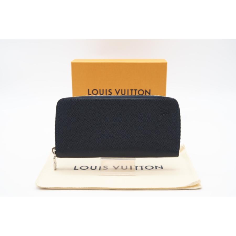 ☆安心の3大保証☆ ABランク ≪LOUIS VUITTON ルイ ヴィトン/ジッピーウォレット≫ M30510 タイガ ヴェルティカル ブルーマリーヌ ネイビー 送料無料 LOUIS VUITTON（ルイ・ヴィトン） ☆安心の3大保証☆ ABランク ≪LOUIS