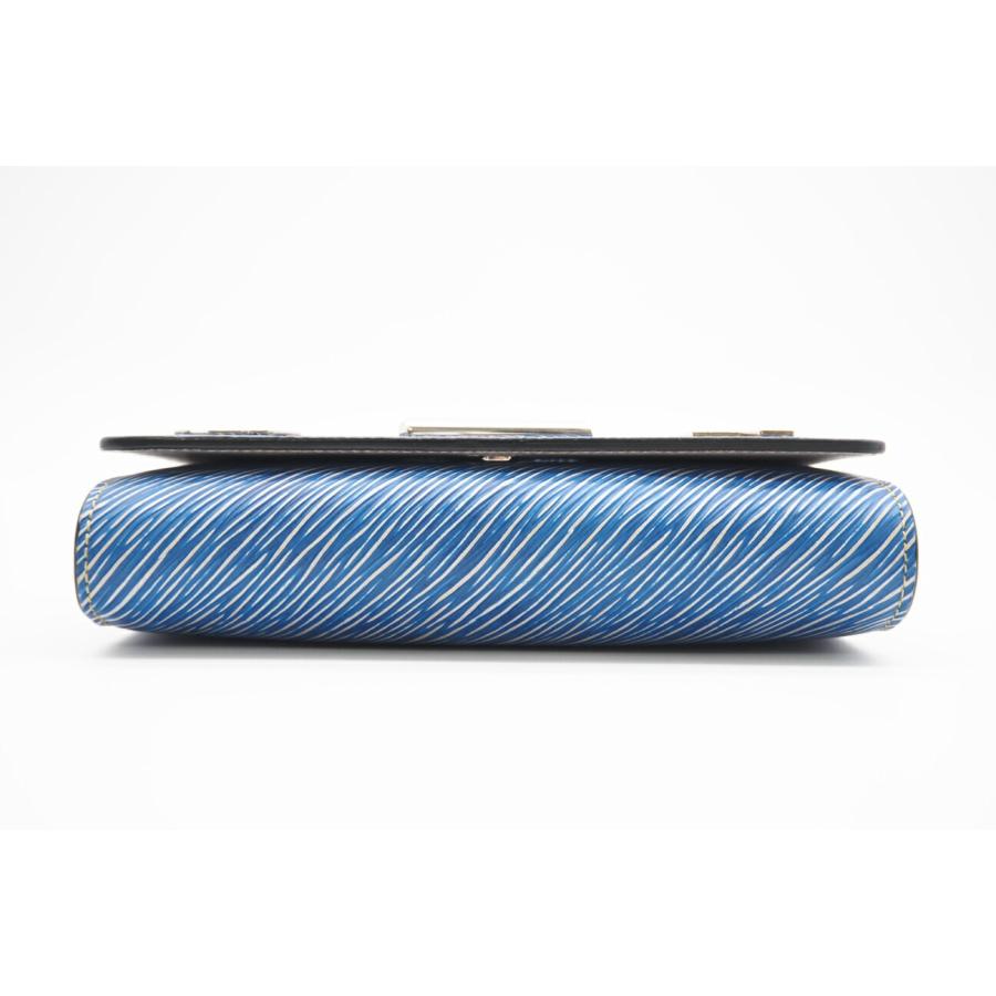 ★3日以内返品可★ LOUIS VUITTON ルイ ヴィトン エピデニム ポルトフォイユ チェーンウォレット M62732 ブルー LOUIS VUITTON（ルイ・ヴィトン） ☆3日以内返品可☆ ルイ ヴィトン