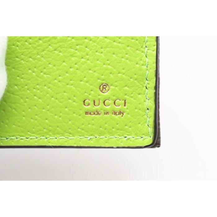 ★3日以内返品可★ GUCCI グッチ 597606 オフィディア GG 二つ折り札入れ ベージュ ブラウン レッド グリーン 財布 GUCCI（グッチ） ☆3日以内返品可☆ 597606 オフィディア GG 二つ折り