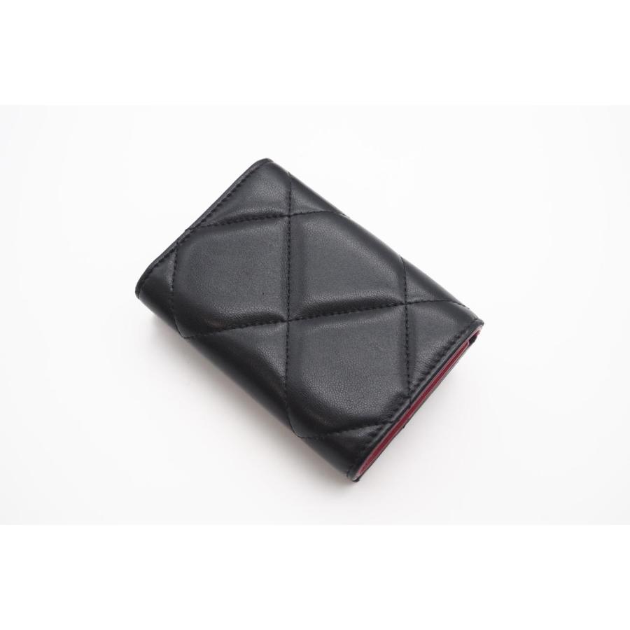 シャネル シャネル19 スモール フラップ ウォレット AP1789 ラムレザー CHANEL 19 シャネル スモール フラップ ウォレット ラムスキン 三