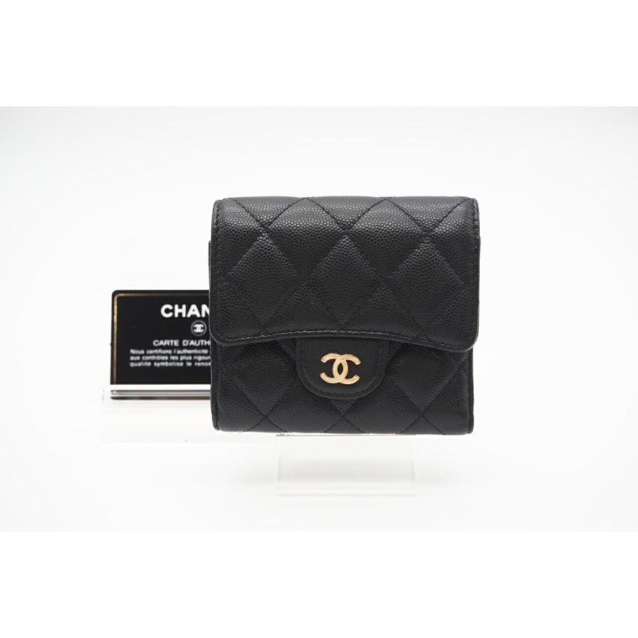 CHANEL ☆3日以内返品可☆ シャネル AP4383 キャビアスキン