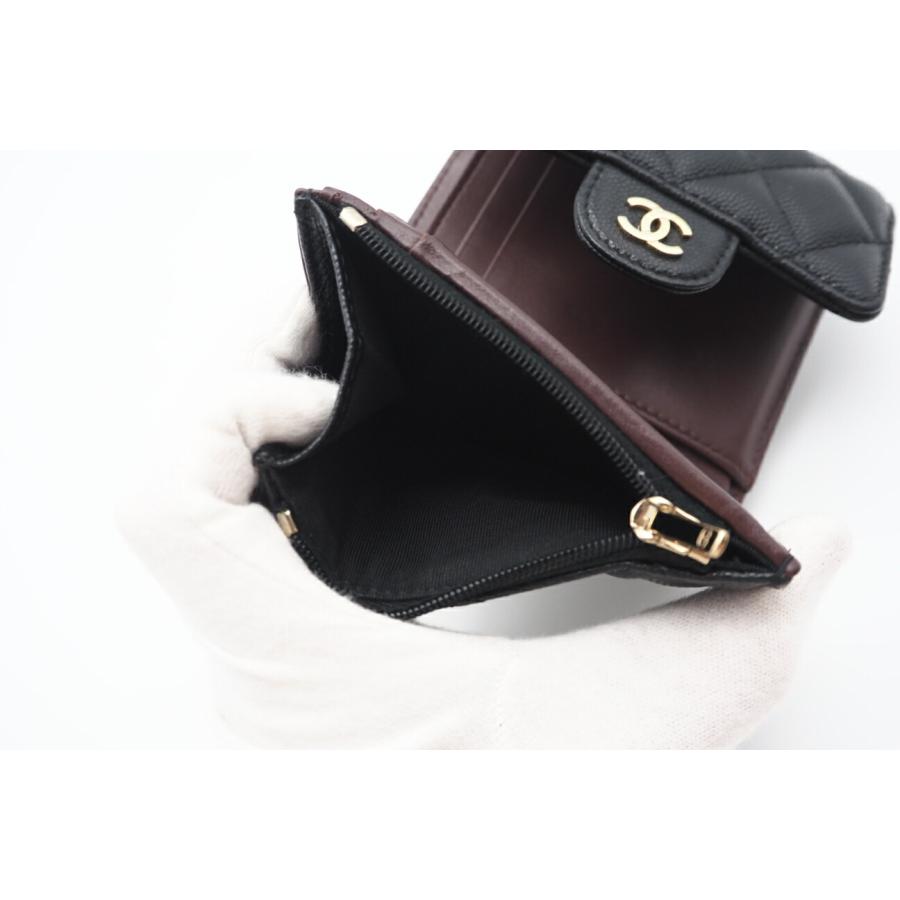 CHANEL ラムスキン マトラッセ ミニウォレット 三つ折り 財布 CHANEL（シャネル） ☆3日以内返品可☆ AP4383 キャビアスキン