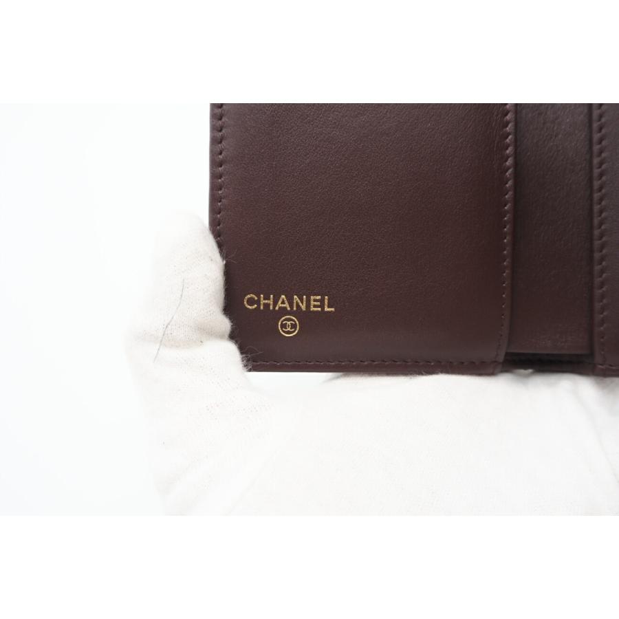 む*ん様 CHANEL ブラック 三つ折り財布　ウォレット AP0232 CHANEL（シャネル） ☆3日以内返品可☆ AP0232 マトラッセ ミディアム