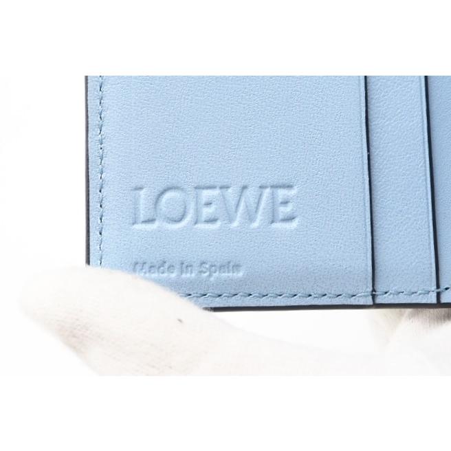 ★３日以内返品可★ LOEWE ロエベ C660Z41X02 ソフトグレインカーフ アナグラム コンパクト ジップウォレット ホワイト 財布 LOEWE（ロエベ） ☆3日以内返品可☆ C660Z41X02 ソフトグレインカーフ